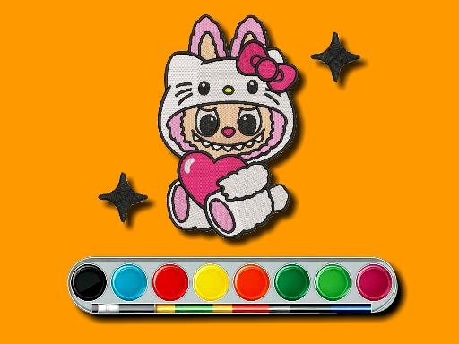 Play Labubu Coloring Adventure