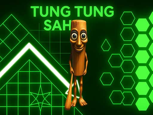 Thumbnail for Tung Tung Sahur in Geometry Dash