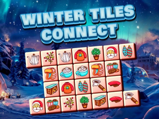 Play Winter Tile Connect