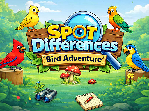 Thumbnail for Spot Differences Bird Adventure